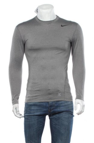 Ανδρική αθλητική μπλούζα Nike, Μέγεθος L, Χρώμα Γκρί, 84% πολυεστέρας, 16% ελαστάνη, Τιμή 10,89 €