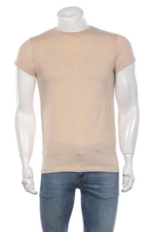 Pánské tričko  ASOS, Velikost S, Barva Béžová, 59% bavlna, 41% polyester, Cena  494,00 Kč