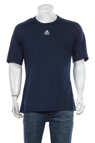 Pánské tričko  Adidas, Velikost XXL, Barva Modrá, 84% polyester, 16% elastan, Cena  383,00 Kč