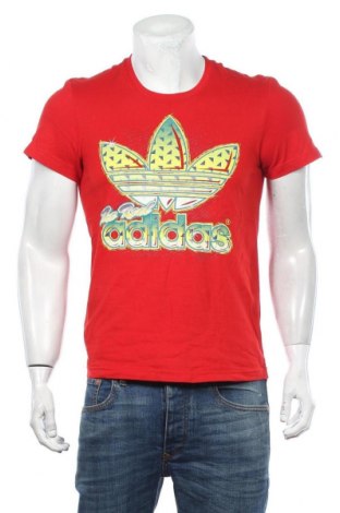 Tricou de bărbați Adidas Originals, Mărime S, Culoare Roșu, Preț 134,87 Lei