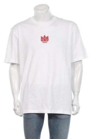 Мъжка тениска Adidas Originals, Размер L, Цвят Бял, Памук, Цена 41,40 лв.