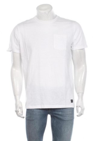 Męski T-shirt Blend, Rozmiar L, Kolor Biały, Bawełna, Cena 62,37 zł