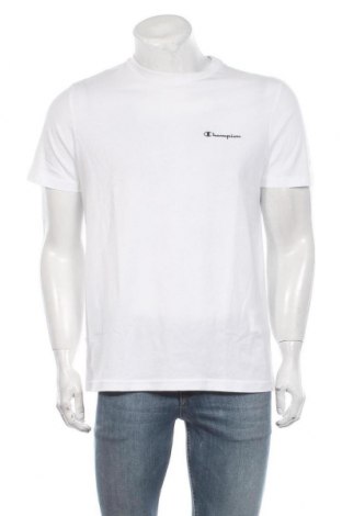 Ανδρικό t-shirt Champion, Μέγεθος L, Χρώμα Λευκό, Τιμή 15,16 €