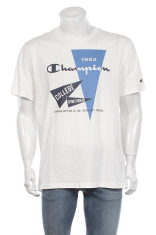 Ανδρικό t-shirt Champion, Μέγεθος XL, Χρώμα Λευκό, Βαμβάκι, Τιμή 18,95 €
