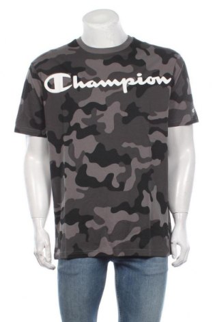 Herren T-Shirt Champion, Größe L, Farbe Schwarz, Baumwolle, Preis 17,68 €