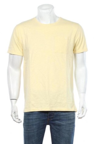 Мъжка тениска Clean Cut Copenhagen, Размер L, Цвят Жълт, Памук, Цена 48,10 лв.