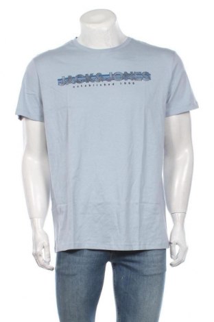 Мъжка тениска Core By Jack & Jones, Размер XL, Цвят Син, Памук, Цена 34,30 лв.