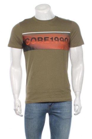 Ανδρικό t-shirt Core By Jack & Jones, Μέγεθος S, Χρώμα Πράσινο, Βαμβάκι, Τιμή 6,32 €