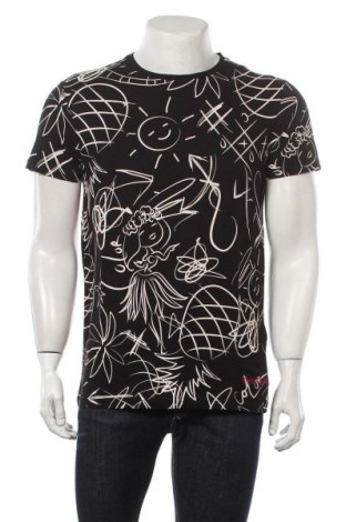Ανδρικό t-shirt Desigual, Μέγεθος S, Χρώμα Μαύρο, Βαμβάκι, Τιμή 25,23 €