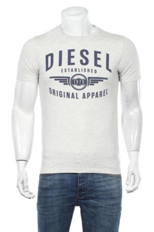 Męski T-shirt Diesel, Rozmiar S, Kolor Szary, Bawełna, Cena 284,67 zł