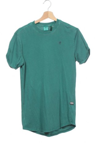 Мъжка тениска G-Star Raw, Размер XS, Цвят Зелен, Памук, Цена 38,00 лв.