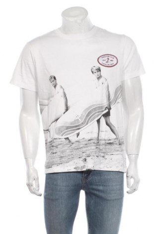 Ανδρικό t-shirt Guess, Μέγεθος M, Χρώμα Λευκό, 100% βαμβάκι, Τιμή 27,53 €