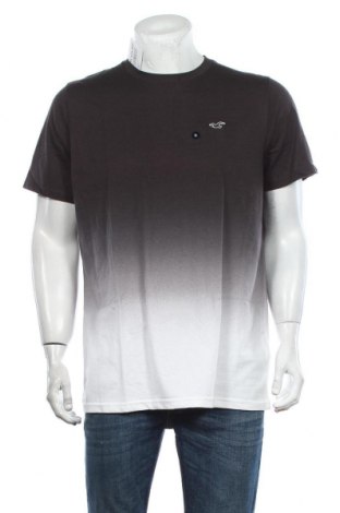 Męski T-shirt Hollister, Rozmiar XL, Kolor Szary, Bawełna, Cena 78,37 zł