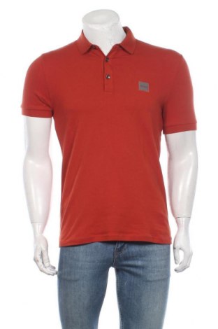 Herren T-Shirt Hugo Boss, Größe S, Farbe Orange, 97% Baumwolle, 3% Elastan, Preis 66,50 €