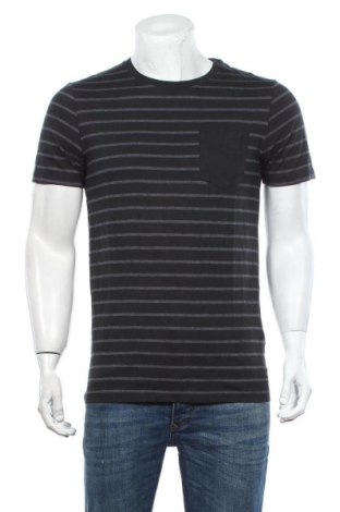 Мъжка тениска Jack & Jones, Размер L, Цвят Черен, 92% памук, 8% вискоза, Цена 34,30 лв.