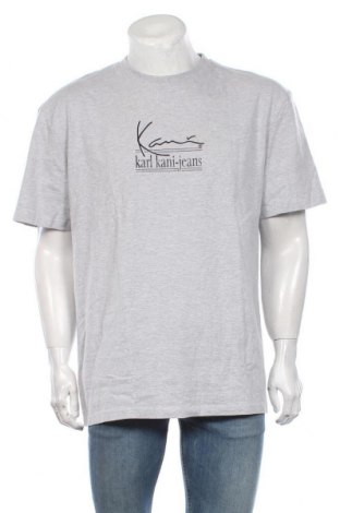 Мъжка тениска Karl Kani, Размер L, Цвят Сив, 95% памук, 5% вискоза, Цена 51,75 лв.