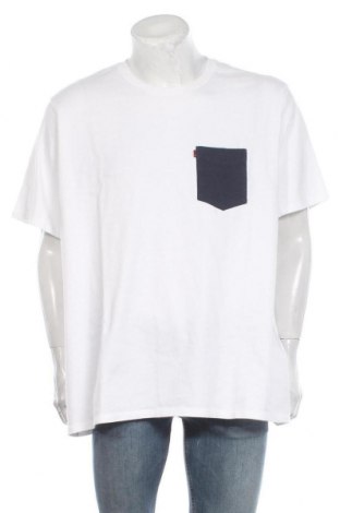 Ανδρικό t-shirt Levi's, Μέγεθος XXL, Χρώμα Λευκό, Βαμβάκι, Τιμή 21,34 €