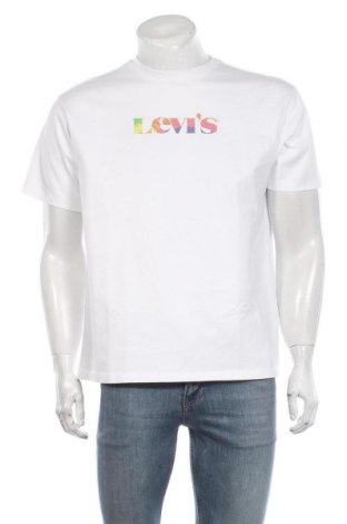Ανδρικό t-shirt Levi's, Μέγεθος M, Χρώμα Λευκό, Βαμβάκι, Τιμή 21,34 €
