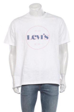 Ανδρικό t-shirt Levi's, Μέγεθος L, Χρώμα Λευκό, Βαμβάκι, Τιμή 21,34 €