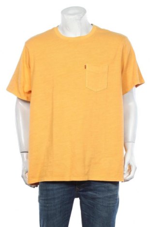 Мъжка тениска Levi's, Размер XL, Цвят Жълт, Памук, Цена 44,85 лв.