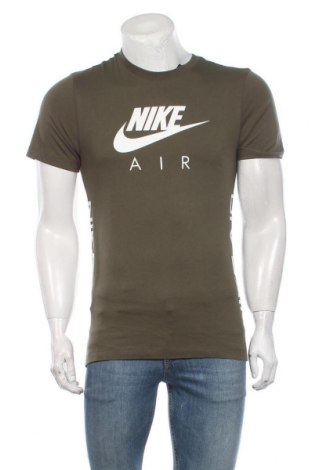 Мъжка тениска Nike, Размер S, Цвят Зелен, Памук, Цена 41,40 лв.