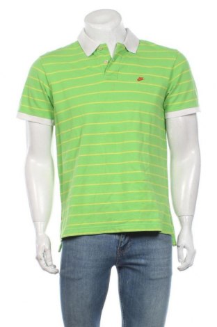 Мъжка тениска Nike, Размер L, Цвят Зелен, Памук, Цена 38,00 лв.