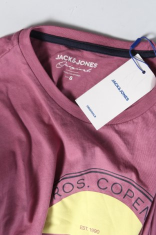 Pánské tričko  Originals By Jack & Jones, Velikost S, Barva Fialová, Bavlna, Cena  533,00 Kč