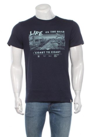 Ανδρικό t-shirt Originals By Jack & Jones, Μέγεθος S, Χρώμα Μπλέ, Βαμβάκι, Τιμή 14,65 €