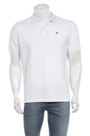 Herren T-Shirt Scotch & Soda, Größe L, Farbe Weiß, Baumwolle, Preis 38,27 €