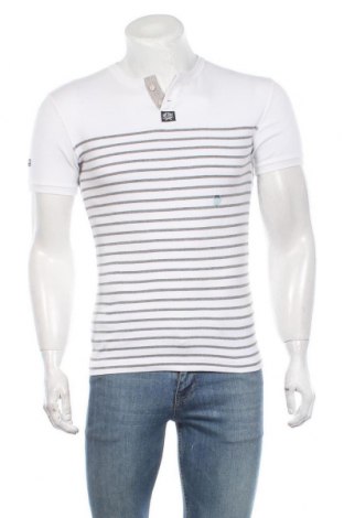 Мъжка тениска Superdry, Размер S, Цвят Бял, Памук, Цена 51,00 лв.