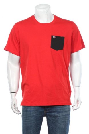 Ανδρικό t-shirt Tommy Hilfiger, Μέγεθος XL, Χρώμα Κόκκινο, Βαμβάκι, Τιμή 32,12 €