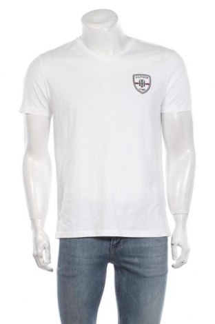 Pánské tričko  Tommy Hilfiger, Velikost M, Barva Bílá, Bavlna, Cena  903,00 Kč