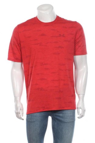 Мъжка тениска Under Armour, Размер L, Цвят Червен, Цена 35,70 лв.