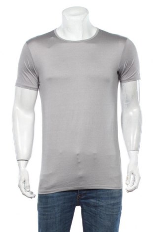 Ανδρικό t-shirt Uniqlo, Μέγεθος L, Χρώμα Γκρί, 88% πολυεστέρας, 12% ελαστάνη, Τιμή 16,89 €