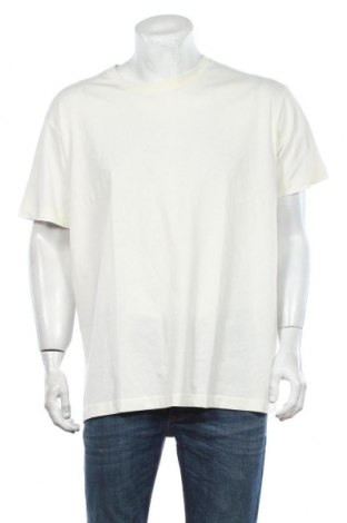 Ανδρικό t-shirt Weekday, Μέγεθος M, Χρώμα Εκρού, Βαμβάκι, Τιμή 16,24 €