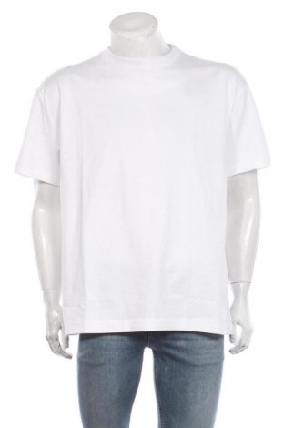 Мъжка тениска Weekday, Размер S, Цвят Бял, Памук, Цена 18,72 лв.
