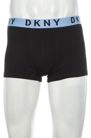 Boxershorts DKNY, Größe M, Farbe Schwarz, 57% Baumwolle, 38% Polyester, 5% Elastan, Preis 16,60 €