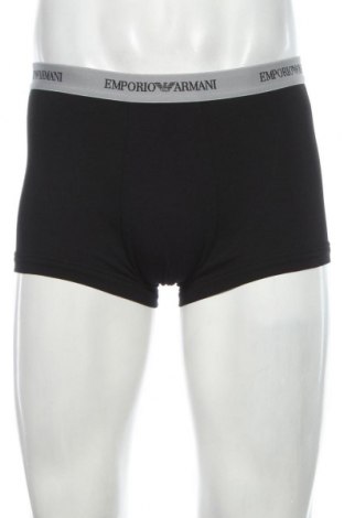 Boxeri bărbătești Emporio Armani Underwear, Mărime L, Culoare Negru, 95% bumbac, 5% elastan, Preț 130,26 Lei