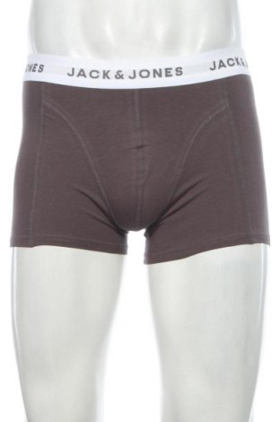 Boxershorts Jack & Jones, Größe M, Farbe Grau, 95% Baumwolle, 5% Elastan, Preis 6,85 €