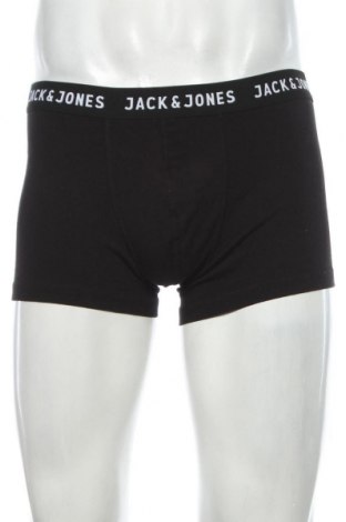 Bokserki męskie Jack & Jones, Rozmiar XL, Kolor Czarny, 95% bawełna, 5% elastyna, Cena 30,38 zł