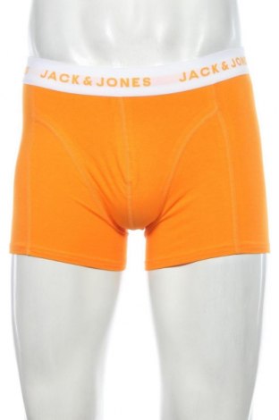 Bokserki męskie Jack & Jones, Rozmiar M, Kolor Pomarańczowy, 95% bawełna, 5% elastyna, Cena 30,38 zł