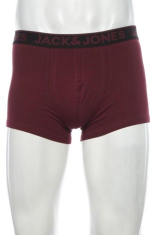 Boxershorts Jack & Jones, Größe M, Farbe Rot, 95% Baumwolle, 5% Elastan, Preis 6,85 €