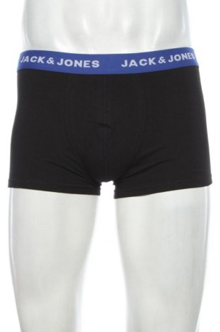 Мъжки боксерки Jack & Jones, Размер M, Цвят Черен, 95% памук, 5% еластан, Цена 12,35 лв.