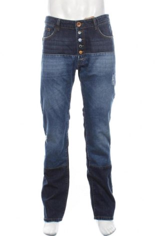 Męskie jeansy Desigual, Rozmiar M, Kolor Niebieski, 100% bawełna, Cena 377,83 zł