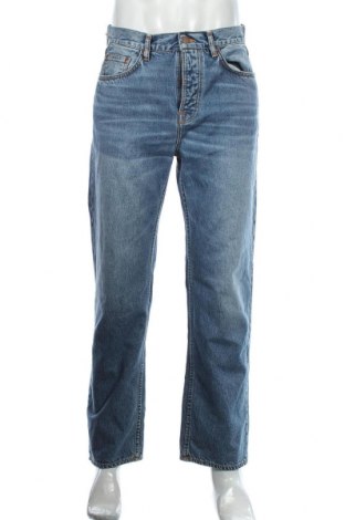 Мъжки дънки Nudie Jeans Co, Размер M, Цвят Син, 100% памук, Цена 156,87 лв.