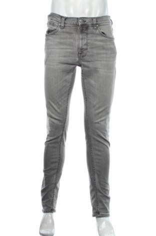 Мъжки дънки Nudie Jeans Co, Размер M, Цвят Сив, 99% памук, 1% еластан, Цена 131,67 лв.