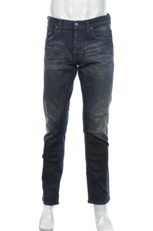 Męskie jeansy Nudie Jeans Co, Rozmiar L, Kolor Niebieski, 99% bawełna, 1% elastyna, Cena 172,72 zł