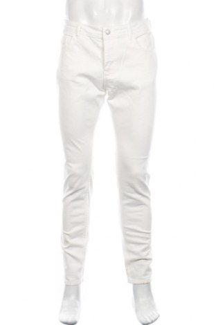 Męskie jeansy Sisley, Rozmiar M, Kolor Biały, 98% bawełna, 2% elastyna, Cena 148,65 zł
