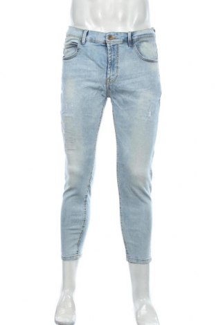 Męskie jeansy Zara Man, Rozmiar M, Kolor Niebieski, 98% bawełna, 2% elastyna, Cena 147,13 zł