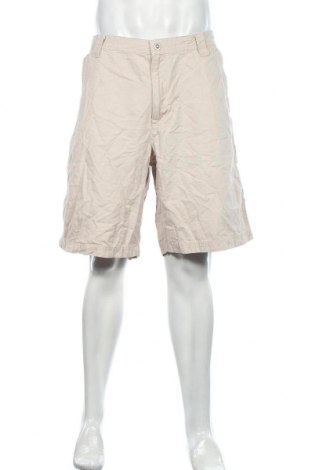Мъжки къс панталон Columbia, Размер XL, Цвят Бежов, Памук, Цена 33,60 лв.